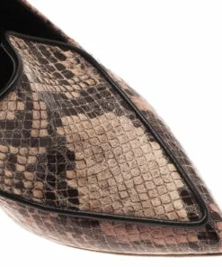 Best Sale 🛒 Stella McCartney Python Embossed Pointed Toe Loafer Pumps Size 38 For 👩 Women 😉 -Stella McCartney Shop luxury women stella mccartney used shoes p13247 008