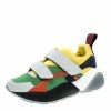New 🤩 Stella McCartney Multicolor Color Block Faux Suede Eclypse Platform 👟 Sneakers Size 38 For 👩 Women 🛒 -Stella McCartney Shop luxury women stella mccartney used shoes p138294 0001