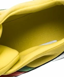 New 🤩 Stella McCartney Multicolor Color Block Faux Suede Eclypse Platform 👟 Sneakers Size 38 For 👩 Women 🛒 -Stella McCartney Shop luxury women stella mccartney used shoes p138294 0007