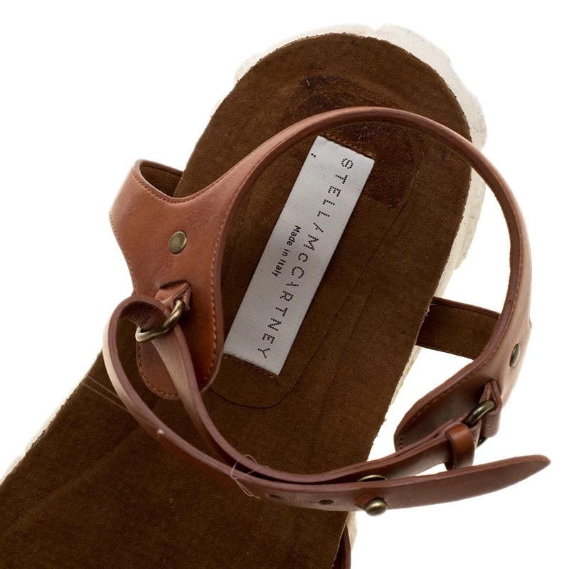 Best Sale ๐ฅฐ Stella McCartney Brown Faux Leather Altea Platform Slides Size 39 For ๐ฉ Women ๐ฏ 9 Best Sale ๐ฅฐ Stella McCartney Brown Faux Leather Altea Platform Slides Size 39 For ๐ฉ Women ๐ฏ - Image 7