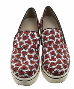 Best Sale 🧨 Stella McCartney Abstract Print Canvas Platform Slip On 👟 Sneakers Size 39 For 👩 Women 😀 -Stella McCartney Shop luxury women stella mccartney used shoes p144693 0003