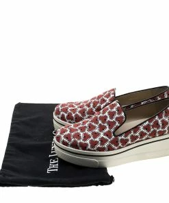 Best Sale 🧨 Stella McCartney Abstract Print Canvas Platform Slip On 👟 Sneakers Size 39 For 👩 Women 😀 -Stella McCartney Shop luxury women stella mccartney used shoes p144693 0008