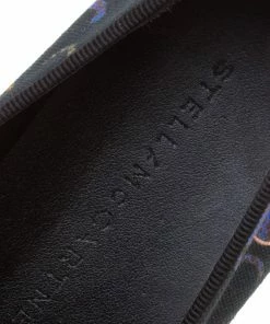 Discount 🤩 Stella McCartney Black Multicolor Animal Print Canvas Platform Slip On 👟 Sneakers Size 37 For 👩 Women 🛒 -Stella McCartney Shop luxury women stella mccartney used shoes p153849 0008