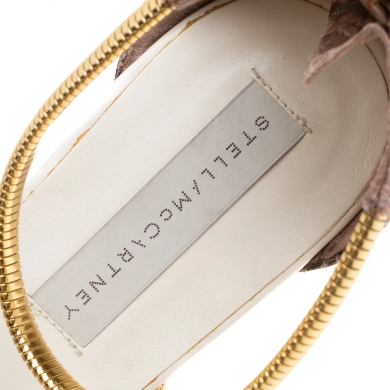 Promo ๐ Stella McCartney Beige Faux Python Magwitch Flat ๐ฉด Sandals Size 39 For ๐ฉ Women ๐งจ 9 Promo ๐ Stella McCartney Beige Faux Python Magwitch Flat ๐ฉด Sandals Size 39 For ๐ฉ Women ๐งจ - Image 7