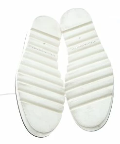 Best Pirce ✨ Stella McCartney Metallic Silver Faux Leather Odette Slingback Derby Size 41 For 👩 Women 🔔 -Stella McCartney Shop luxury women stella mccartney used shoes p166572 001