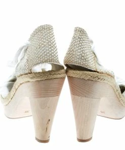 Best Pirce โ๏ธ Stella McCartney White Canvas Espadrille Trim Tie Up Block Heel ๐ฉด Sandals Size 38 For ๐ฉ Women ๐ 14 Best Pirce โ๏ธ Stella McCartney White Canvas Espadrille Trim Tie Up Block Heel ๐ฉด Sandals Size 38 For ๐ฉ Women ๐ -Stella McCartney Shop luxury women stella mccartney used shoes p177282 005