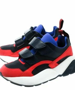 Best reviews of 🎁 Stella McCartney Multicolor Fabric/Leather Eclypse Velcro Strap 👟 Sneakers Size 39 For 👩 Women ⌛ -Stella McCartney Shop luxury women stella mccartney used shoes p177487 007