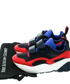 Best reviews of 🎁 Stella McCartney Multicolor Fabric/Leather Eclypse Velcro Strap 👟 Sneakers Size 39 For 👩 Women ⌛ -Stella McCartney Shop luxury women stella mccartney used shoes p177487 008