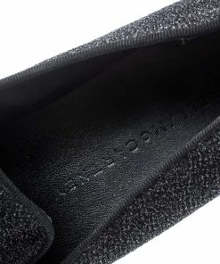 Promo 🔔 Stella McCartney Black Glitter Binx Platform Slip On Skate 👟 Shoes Size 39 For 👩 Women 👍 -Stella McCartney Shop luxury women stella mccartney used shoes p186305 002