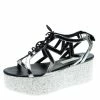 Coupon โจ Stella McCartney Metallic Dull Silver Cut Out Faux Leather Hackney Printed Wedge Platform ๐ฉด Sandals Size 37 For ๐ฉ Women ๐ฅฐ 2 Coupon โจ Stella McCartney Metallic Dull Silver Cut Out Faux Leather Hackney Printed Wedge Platform ๐ฉด Sandals Size 37 For ๐ฉ Women ๐ฅฐ -Stella McCartney Shop luxury women stella mccartney used shoes p186359 003
