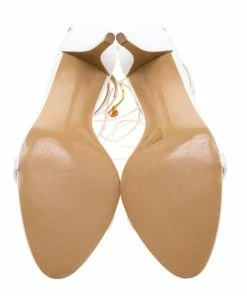 Best deal 🛒 Stella McCartney White Faux Leather Open Toe T-Strap 🩴 Sandals Size 39 For 👩 Women 💯 -Stella McCartney Shop luxury women stella mccartney used shoes p201785 005