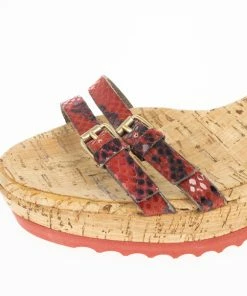 Coupon 🤩 Stella McCartney Snake Embossed Linda Cork Wedge 🩴 Sandals Size 39 For 👩 Women 🛒 -Stella McCartney Shop luxury women stella mccartney used shoes p20455 0005