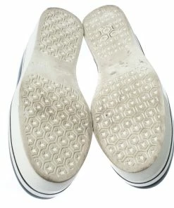 Discount ⌛ Stella McCartney Black Faux Leather Chain-Link Platform Slip On 👟 Sneakers 41 For 👩 Women 🛒 -Stella McCartney Shop luxury women stella mccartney used shoes p230467 001