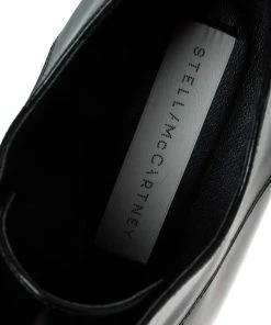 Best reviews of ⌛ Stella McCartney Black Faux Leather Elyse Platform Derby Size 40 For 👩 Women 🧨 -Stella McCartney Shop luxury women stella mccartney used shoes p232983 005