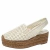 Promo ❤️ Stella McCartney White Perforated Faux Leather Slingback Espadrilles Platform 🩴 Sandals Size 38 For 👩 Women 🛒 1 Promo ❤️ Stella McCartney White Perforated Faux Leather Slingback Espadrilles Platform 🩴 Sandals Size 38 For 👩 Women 🛒 -Stella McCartney Shop luxury women stella mccartney used shoes p233470 007