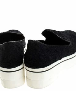 Buy 🤩 Stella McCartney Floral Embroidered Fabric Binx Platform Slip On 👟 Sneakers Size 40 For 👩 Women ✨ -Stella McCartney Shop luxury women stella mccartney used shoes p241799 002