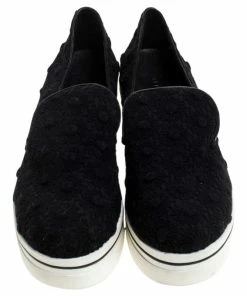 Buy 🤩 Stella McCartney Floral Embroidered Fabric Binx Platform Slip On 👟 Sneakers Size 40 For 👩 Women ✨ -Stella McCartney Shop luxury women stella mccartney used shoes p241799 003