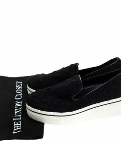 Buy 🤩 Stella McCartney Floral Embroidered Fabric Binx Platform Slip On 👟 Sneakers Size 40 For 👩 Women ✨ -Stella McCartney Shop luxury women stella mccartney used shoes p241799 009