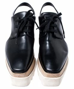 Best Pirce 💯 Stella McCartney Black Faux Leather Elyse Cutout Platform Derby Size 36.5 For 👩 Women 🎉 12 Best Pirce 💯 Stella McCartney Black Faux Leather Elyse Cutout Platform Derby Size 36.5 For 👩 Women 🎉 -Stella McCartney Shop luxury women stella mccartney used shoes p246244 004