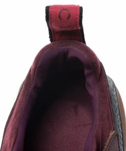 Best Sale 🤩 Stella McCartney Burgundy Fabric And Faux Suede Eclypse Lace Up 👟 Sneakers Size 39 For 👩 Women 😉 -Stella McCartney Shop luxury women stella mccartney used shoes p248029 005