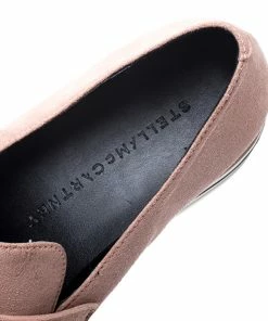 Outlet 😍 Stella McCartney Blush Pink Faux Suede Platform Loafers Size 38 For 👩 Women ⭐ -Stella McCartney Shop luxury women stella mccartney used shoes p249859 007