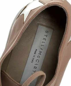 Best Sale ⭐ Stella McCartney Beige/Silver Faux Leather Elyse Star Platform Lace Up Derby Size 36.5 For 👩 Women 🔥 16 Best Sale ⭐ Stella McCartney Beige/Silver Faux Leather Elyse Star Platform Lace Up Derby Size 36.5 For 👩 Women 🔥 -Stella McCartney Shop luxury women stella mccartney used shoes p251223 009