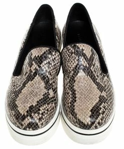 Cheap 😀 Stella McCartney Beige Faux Python Platform Slip On 👟 Sneakers Size 38 For 👩 Women ✨ -Stella McCartney Shop luxury women stella mccartney used shoes p253836 005