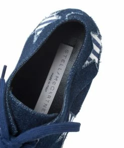 Budget 🎉 Stella McCartney Blue Denim Elyse Star Platform Derby Size 35 For 👩 Women 🔥 -Stella McCartney Shop luxury women stella mccartney used shoes p260857 002