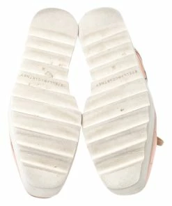 New ❤️ Stella McCartney Metallic Rose Gold Faux Leather Elyse Star Platform Lace Up Derby Size 36 For 👩 Women 🤩 -Stella McCartney Shop luxury women stella mccartney used shoes p261297 002