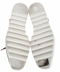 Outlet ❤️ Stella McCartney Burgundy Faux Leather Elyse Platform Lace Up Derby Size 39 For 👩 Women 🎉 -Stella McCartney Shop luxury women stella mccartney used shoes p263527 003