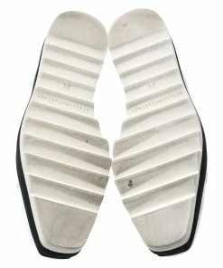 Best deal 🛒 Stella McCartney White Perforated Logo Faux Leather Elyse Platform 👟 Sneakers Size 37.5 For 👩 Women 👏 -Stella McCartney Shop luxury women stella mccartney used shoes p267094 001