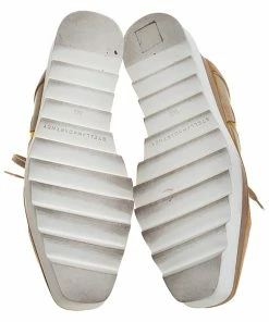 Hot Sale 🎉 Stella McCartney Beige Brushed Faux Leather Elyse Star Platform Lace Up Derby Size 36.5 For 👩 Women 👍 -Stella McCartney Shop luxury women stella mccartney used shoes p274558 001