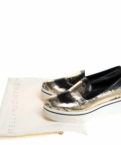 Hot Sale โ Stella McCartney Bronze/Black Leather Binx Platform Slip On ๐ Sneakers Size 38 For ๐ฉ Women ๐ 17 Hot Sale โ Stella McCartney Bronze/Black Leather Binx Platform Slip On ๐ Sneakers Size 38 For ๐ฉ Women ๐ -Stella McCartney Shop luxury women stella mccartney used shoes p276595 008