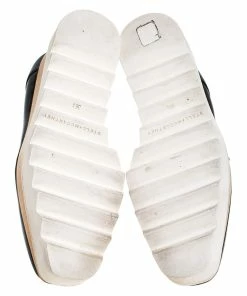 Discount 🎉 Stella McCartney Black Faux Leather Elyse Platform Derby 👟 Sneakers Size 36.5 For 👩 Women 👍 -Stella McCartney Shop luxury women stella mccartney used shoes p277115 001