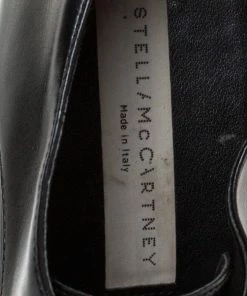 Discount 🎉 Stella McCartney Black Faux Leather Elyse Platform Derby 👟 Sneakers Size 36.5 For 👩 Women 👍 -Stella McCartney Shop luxury women stella mccartney used shoes p277115 004