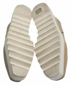 Deals ⭐ Stella McCartney Beige Faux Leather Elyse Star Platform Lace Up Derby Size 41 For 👩 Women 🎉 -Stella McCartney Shop luxury women stella mccartney used shoes p281456 006