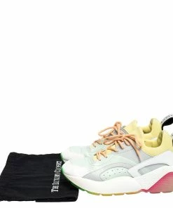 Budget 😍 Stella McCartney Multicolor Faux Leather And Stretch Fabric Eclypse 👟 Sneakers Size 39 For 👩 Women 💯 -Stella McCartney Shop luxury women stella mccartney used shoes p304200 006