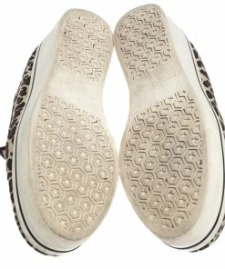 Deals 🎁 Stella McCartney Multicolor Leopard Print Canvas Platform Slip On 👟 Sneakers Size 40 For 👩 Women ✔️ -Stella McCartney Shop luxury women stella mccartney used shoes p307914 002