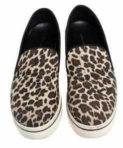 Deals 🎁 Stella McCartney Multicolor Leopard Print Canvas Platform Slip On 👟 Sneakers Size 40 For 👩 Women ✔️ -Stella McCartney Shop luxury women stella mccartney used shoes p307914 005