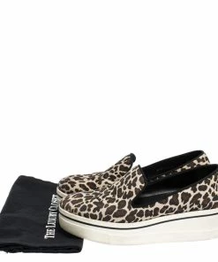 Deals 🎁 Stella McCartney Multicolor Leopard Print Canvas Platform Slip On 👟 Sneakers Size 40 For 👩 Women ✔️ -Stella McCartney Shop luxury women stella mccartney used shoes p307914 008