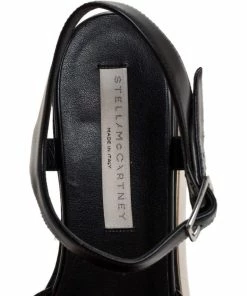 Cheapest 🌟 Stella McCartney Black Faux Leather Creeper Platform Ankle Strap 🩴 Sandals Size 39 For 👩 Women 💯 16 Cheapest 🌟 Stella McCartney Black Faux Leather Creeper Platform Ankle Strap 🩴 Sandals Size 39 For 👩 Women 💯 -Stella McCartney Shop luxury women stella mccartney used shoes p312781 005