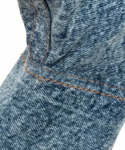 Best deal ⌛ Stella McCartney Blue Crease Denim Mid Length 🥾 Boots Size 39 For 👩 Women 🔔 -Stella McCartney Shop luxury women stella mccartney used shoes p328893 007