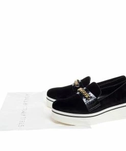 Cheap ๐ Stella McCartney Black Faux Suede Chain Embellished Platform Slip On ๐ Sneakers Size 41 For ๐ฉ Women ๐คฉ 17 Cheap ๐ Stella McCartney Black Faux Suede Chain Embellished Platform Slip On ๐ Sneakers Size 41 For ๐ฉ Women ๐คฉ -Stella McCartney Shop luxury women stella mccartney used shoes p329299 001