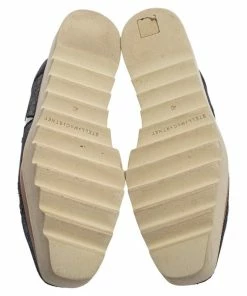 Outlet 🛒 Stella McCartney Metallic Black Faux Leather Star Platform Derby Size 40 For 👩 Women 🥰 -Stella McCartney Shop luxury women stella mccartney used shoes p333503 1601442276 010