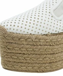 Cheap 🥰 Stella McCartney White Faux Leather Wedge Espadrilles Size 40 For 👩 Women 🔥 -Stella McCartney Shop luxury women stella mccartney used shoes p345 0008