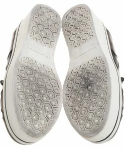 Hot Sale 👍 Stella McCartney Black/Brown Faux Leather Binx Star Platform Slip On 👟 Sneakers Size 38 For 👩 Women 👍 -Stella McCartney Shop luxury women stella mccartney used shoes p349661 004