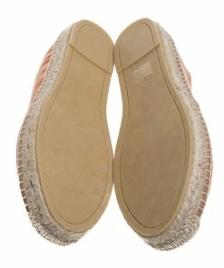 Cheap 🎁 Stella McCartney Orange Faux Leather Logo Espadrilles Size 39 For 👩 Women 🎁 -Stella McCartney Shop luxury women stella mccartney used shoes p360313 001