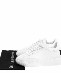 Best Pirce 💯 Stella McCartney White Faux Leather Loop 👟 Sneakers Size 39 For 👩 Women 🌟 -Stella McCartney Shop luxury women stella mccartney used shoes p360991 009