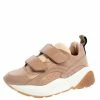 Cheap 💯 Stella McCartney Nude Faux Leather And Faux Suede Eclypse Velcro 👟 Sneakers Size 39 For 👩 Women 🎁 -Stella McCartney Shop luxury women stella mccartney used shoes p360994 007