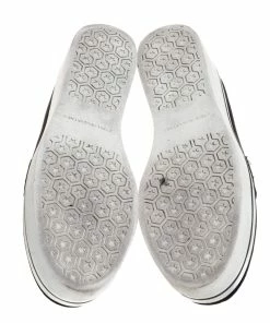 Promo 😉 Stella McCartney Black Faux Suede Chain Embellished Platform Slip On 👟 Sneakers Size 39 For 👩 Women 🌟 -Stella McCartney Shop luxury women stella mccartney used shoes p364492 002